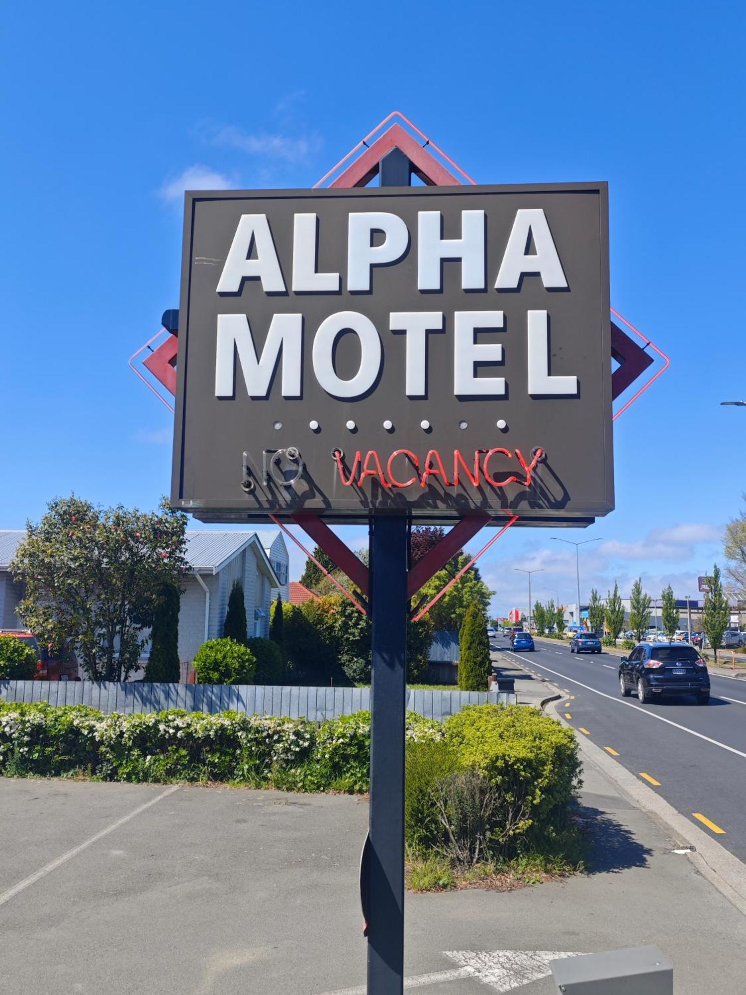 Alpha Motel Christchurch Extérieur photo